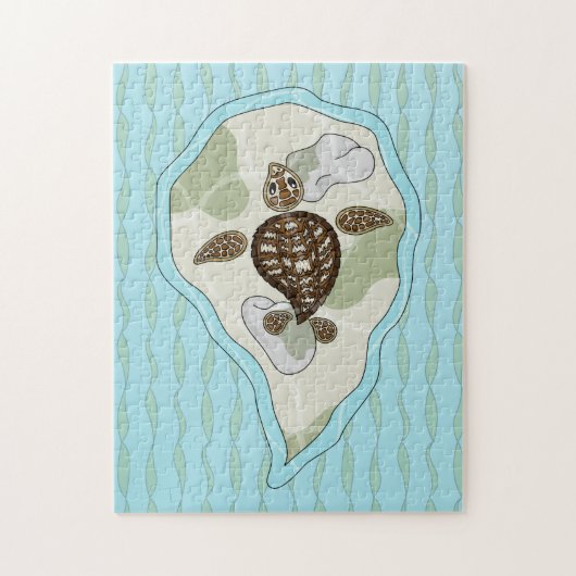 Callie de Zee Turtle Puzzel (Verticaal)