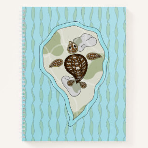 Callie de Zee Turtle Spiral Notitieboek