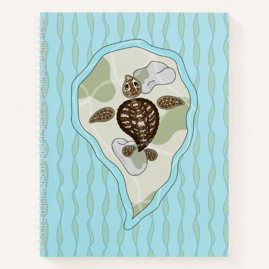 Callie de Zee Turtle Spiral Notitieboek (Voorkant)