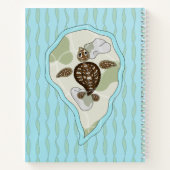 Callie de Zee Turtle Spiral Notitieboek (Achterkant)