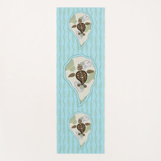 Callie de Zee Turtle Yoga Mat (Voorkant)