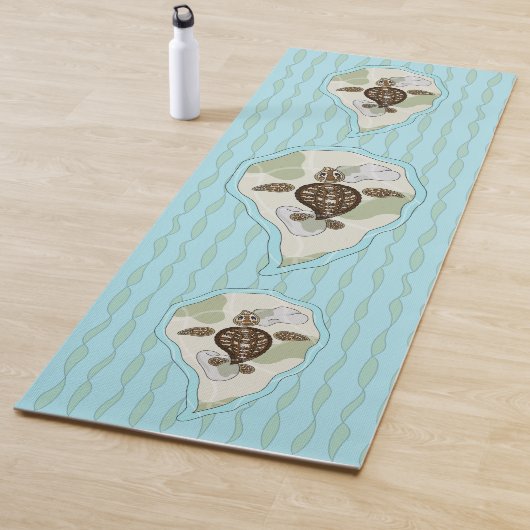 Callie de Zee Turtle Yoga Mat (In situ)