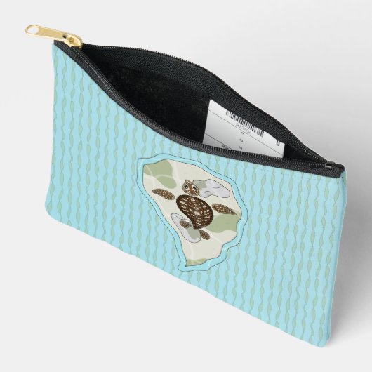 Callie de Zeeschildpad Etui (Open)