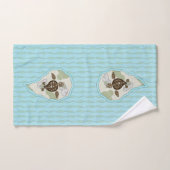 Callie de zeeschildpad handdoekenset bad handdoek (Handdoek)