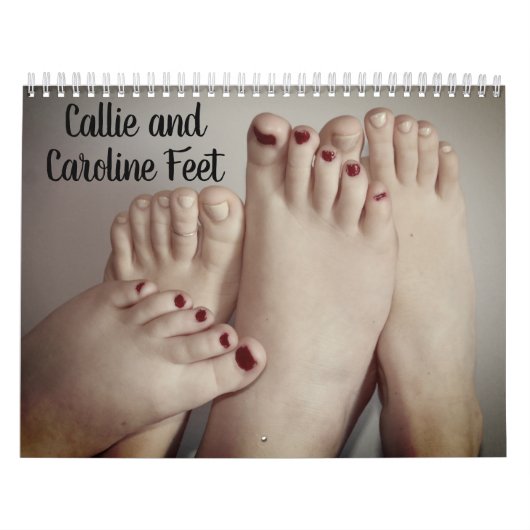 Callie en Caroline Feet Agenda Kalender (Hoes)