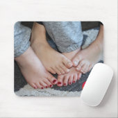 Callie en Caroline Feet Mousepad Muismat (Met muis)