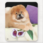 CALLIE heARTdog chow mousepad Muismat (Voorkant)