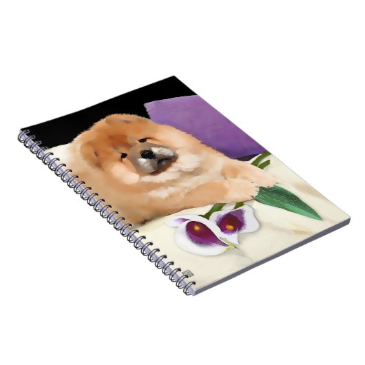 CALLIE heARTdog chow spiral notebook Notitieboek (Rechterzijde)