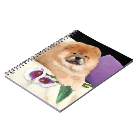 CALLIE heARTdog chow spiral notebook Notitieboek (Linkerzijde)