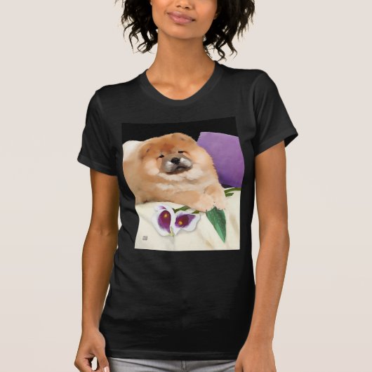 CALLIE heARTdog chow T-shirt (Voorkant)