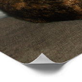 Callie Kat op Bank Poster (Hoek)