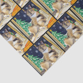 Callie Muffin's Lady like Kerstmis - Tissue Paper Tissuepapier (Detail)