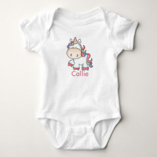 Callie's gepersonaliseerde Unicorn Gifts Romper