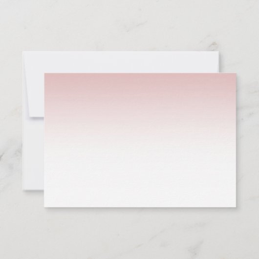 Calligraded Script Beauful Roos Gold Sjabloon (Achterkant)