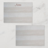 Calligrafed Script Elegant Sjabloon Wood Look (Voorkant / Achterkant)