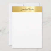 Calligrafed Script Gold Look Elegant Sjabloon (Voorkant)