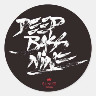 Calligraffiti van Flixx Ronde Sticker