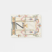 CALLIGRAFIE ANTIEK ALPHABET Z POST-IT® NOTES (Voorkant)