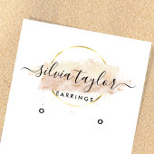 Calligrafie art. Veroorbare beeldschermkaart Visitekaartje