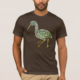 Calligrafie Bird (Stork) T-shirt