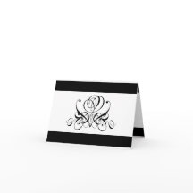 Calligrafie Black Roos Wedding