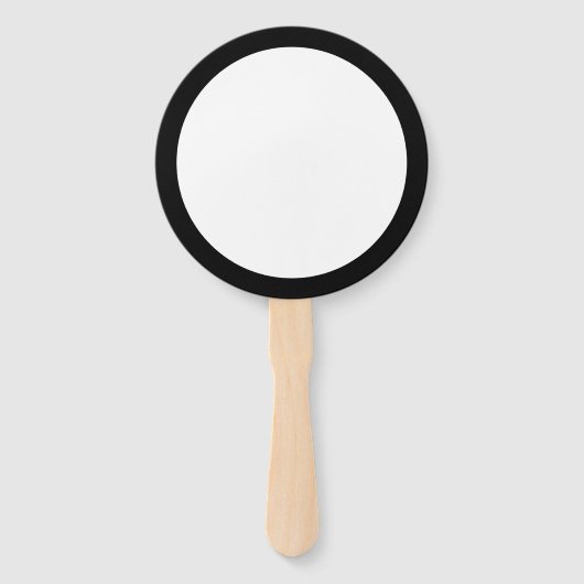 Calligrafie Black Roos Wedding Handwaaier (Achterkant)