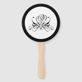 Calligrafie Black Roos Wedding Handwaaier