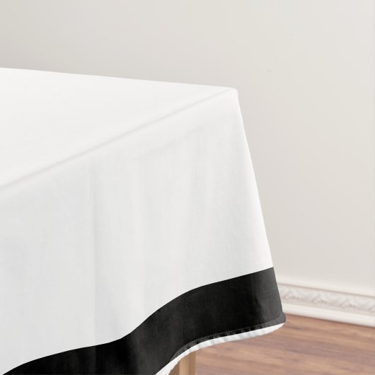 Calligrafie Black Roos Wedding Tafelkleed (Voorbeeld)