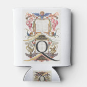 CALLIGRAFIE CALLIGRAPHY LETTER Q JORIS HOEFNAGEL B BLIKJESKOELER (Achterkant)