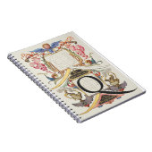 CALLIGRAFIE CALLIGRAPHY LETTER Q JORIS HOEFNAGEL B NOTITIEBOEK (Rechterzijde)