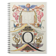 CALLIGRAFIE CALLIGRAPHY LETTER Q JORIS HOEFNAGEL B