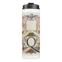 CALLIGRAFIE CALLIGRAPHY LETTER Q JORIS HOEFNAGEL B THERMOSBEKER