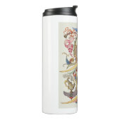 CALLIGRAFIE CALLIGRAPHY LETTER Q JORIS HOEFNAGEL B THERMOSBEKER (Gedraaid links)