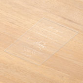  Calligrafie Classy Wedding Acryl Uitnodigingen (Laagn)