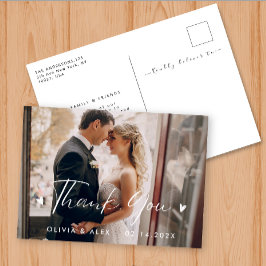 Calligrafie Dank Je Briefkaart