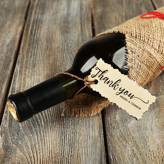 Calligrafie Dank je huwelijk Zelfinktende Stempel