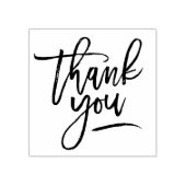 Calligrafie Dank u Rubber Stamp Rubberstempel (Afrduk)