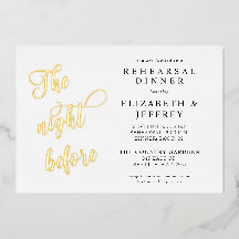 Calligrafie de nacht voor het repetitief diner
