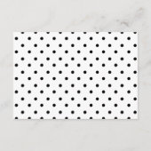 Calligrafie detailskaart sjabloon zwart-wit (Achterkant)