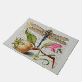 Calligrafie (Dragonfly, anjers en peren) Deurmat (Schuin)