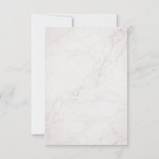 Calligrafie Drie Foto's Afstuderen Aankondiging (Achterkant)