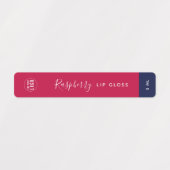 Calligrafie Editable Colors Contrast Product Labels (Design 1)