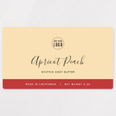 Calligrafie Editable Colors Contrast Product Labels (Design 1)