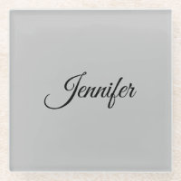 Calligrafie Elegant Bold Retro Grijs