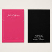 Calligrafie en aangepaste kleurenkaart voor Kettin Visitekaartje (Voorkant /achterkant)