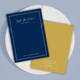 Calligrafie en aangepaste kleurenkaart voor Kettin Visitekaartje