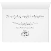 Calligrafie en kalkhoudende kerst-kalkbordkalk (Binenzijde Horizontaal (Onderkant))