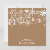 Calligrafie en SVG Snowflakes Het is jouw Kerstmis (Achterkant)