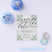 Calligrafie Eucalyptus budget speciale dag Flyer (Enkel)