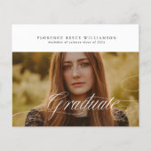  Calligrafie Foto College Graduatie (Voorkant)